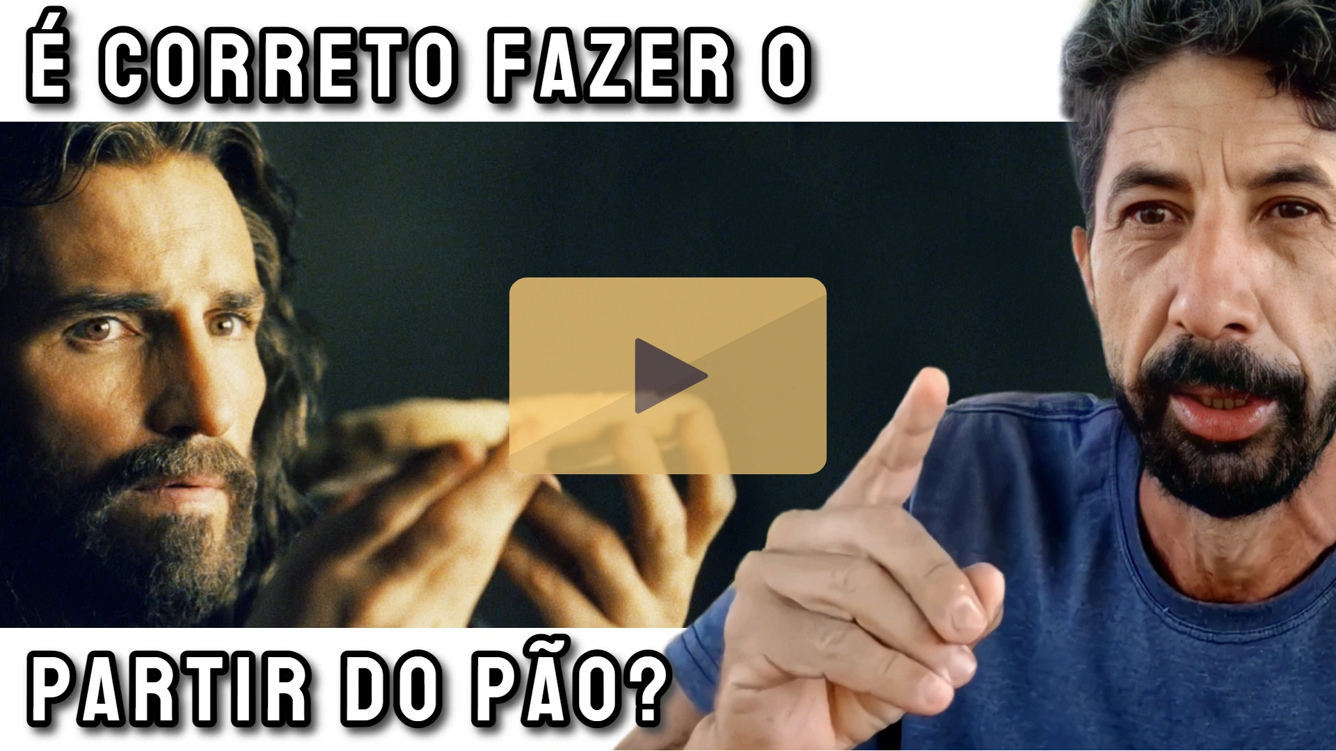 É CORRETO FAZER O PARTIR DO PÃO?