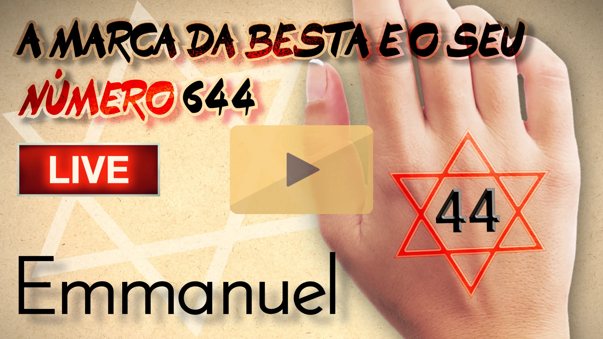 A MARCA DA BESTA E O SEU NÚMERO 644, EMMANUEL