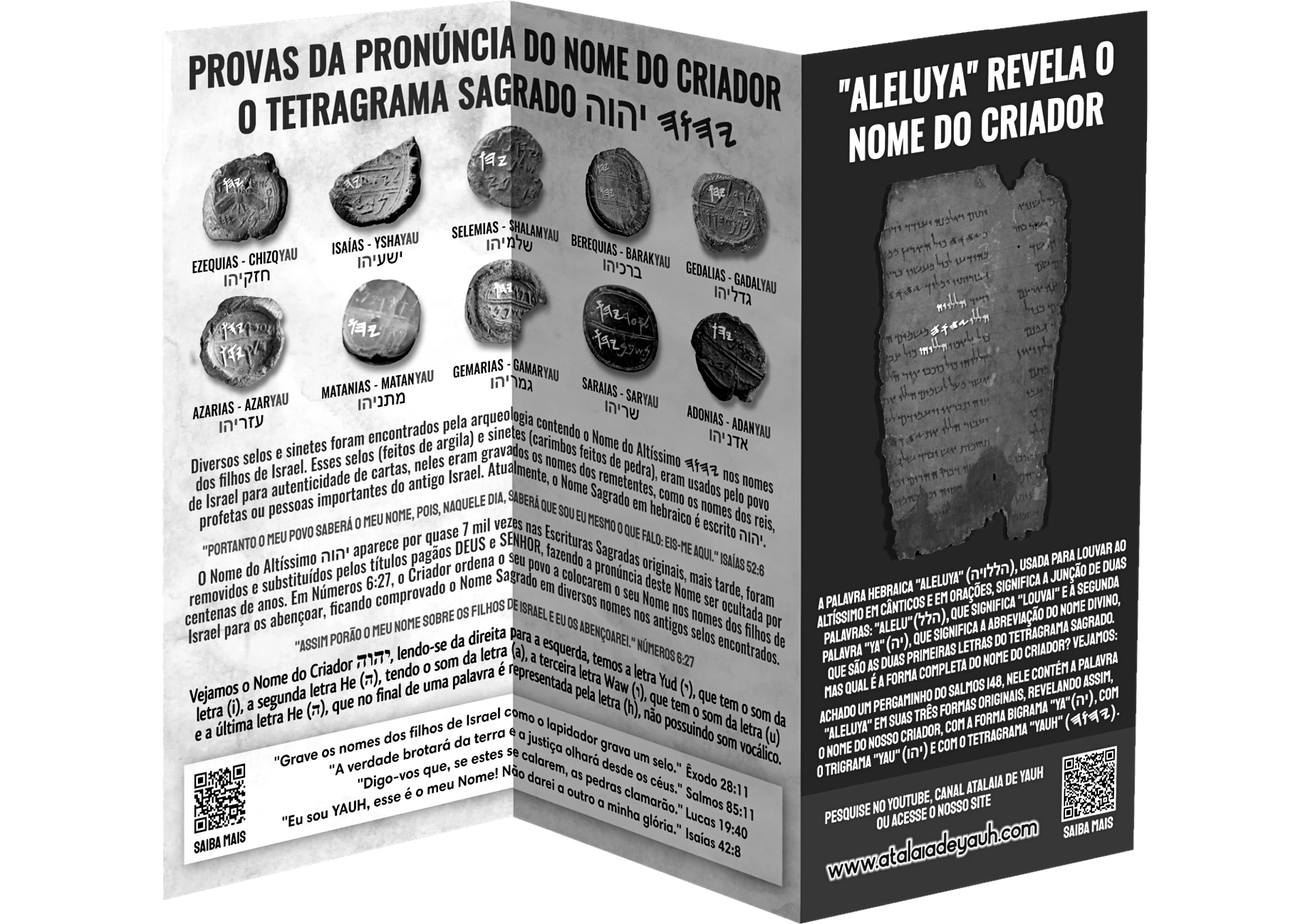 ENCARTE PRETO E BRANCO 1 - VISUALIZAR