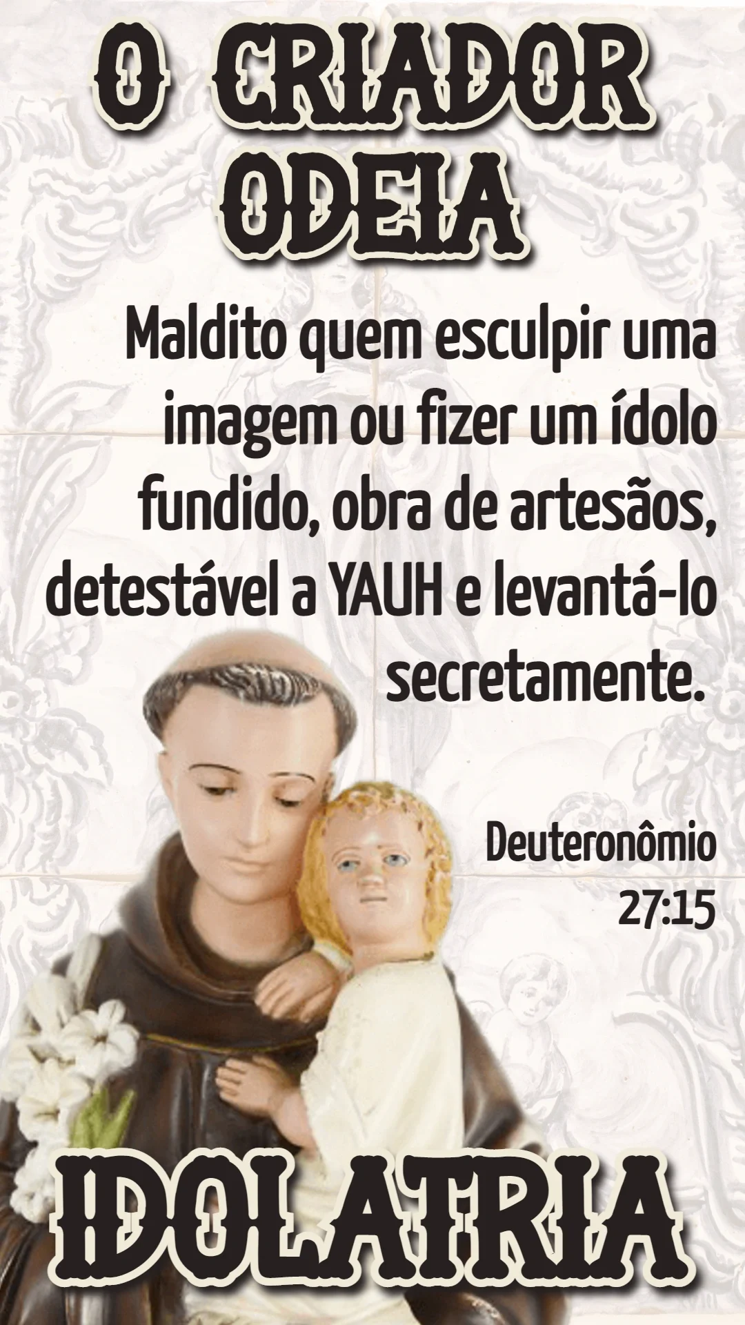 Deuteronômio 27:15