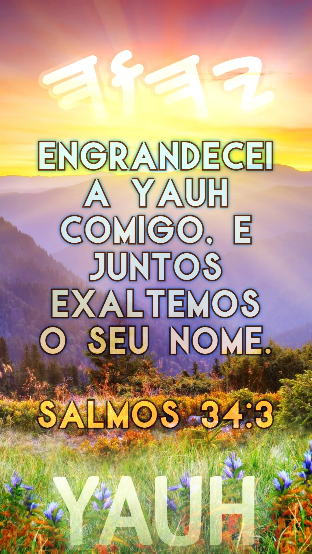 Salmos 34:3