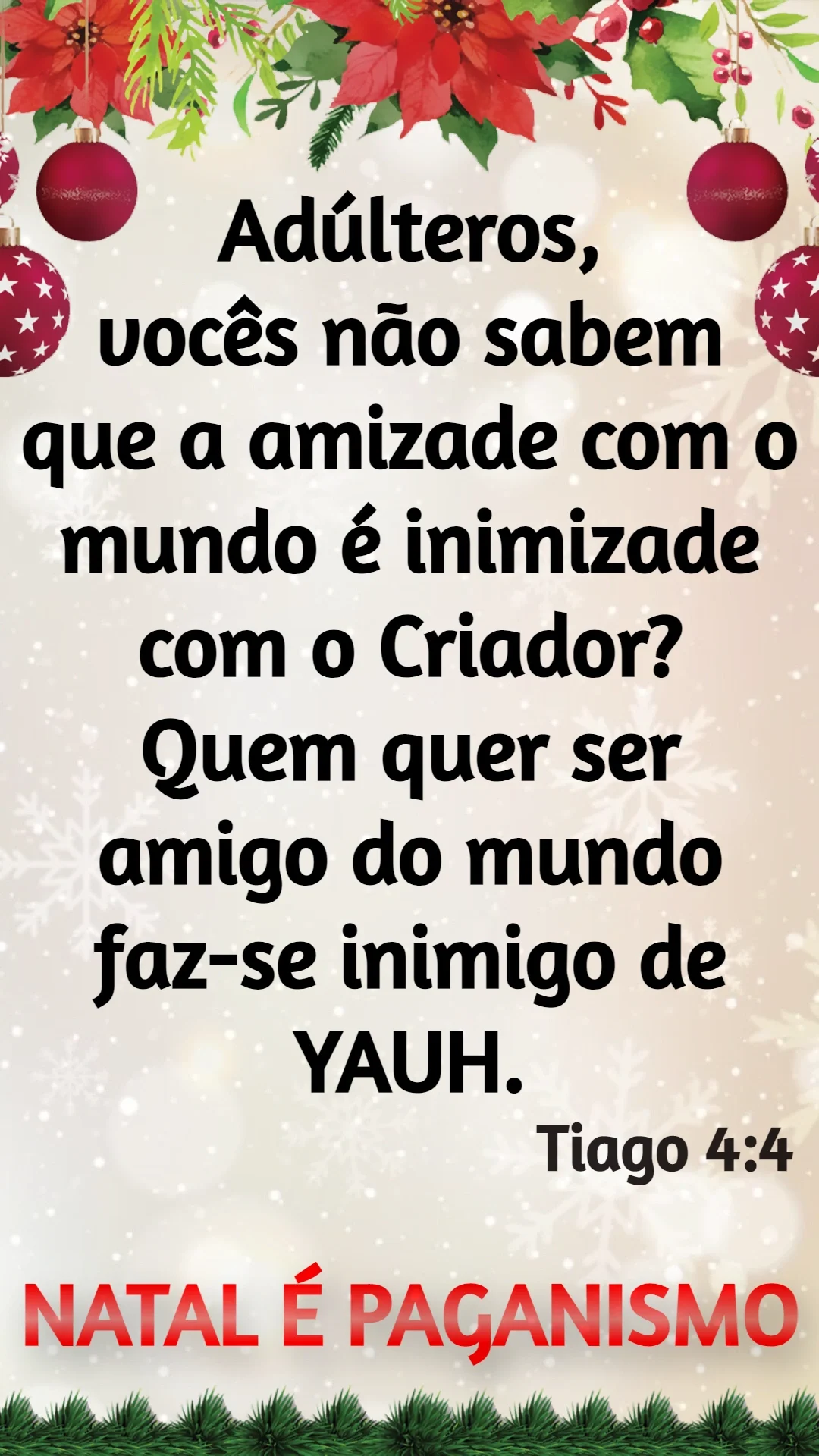 Tiago 4:4